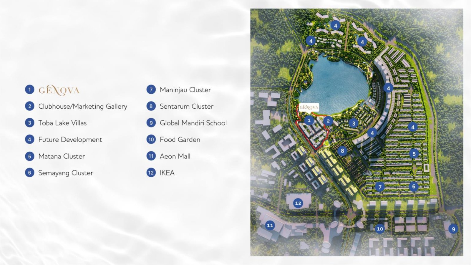 Masterplan Genova Business Park – Asya Jakarta Garden City