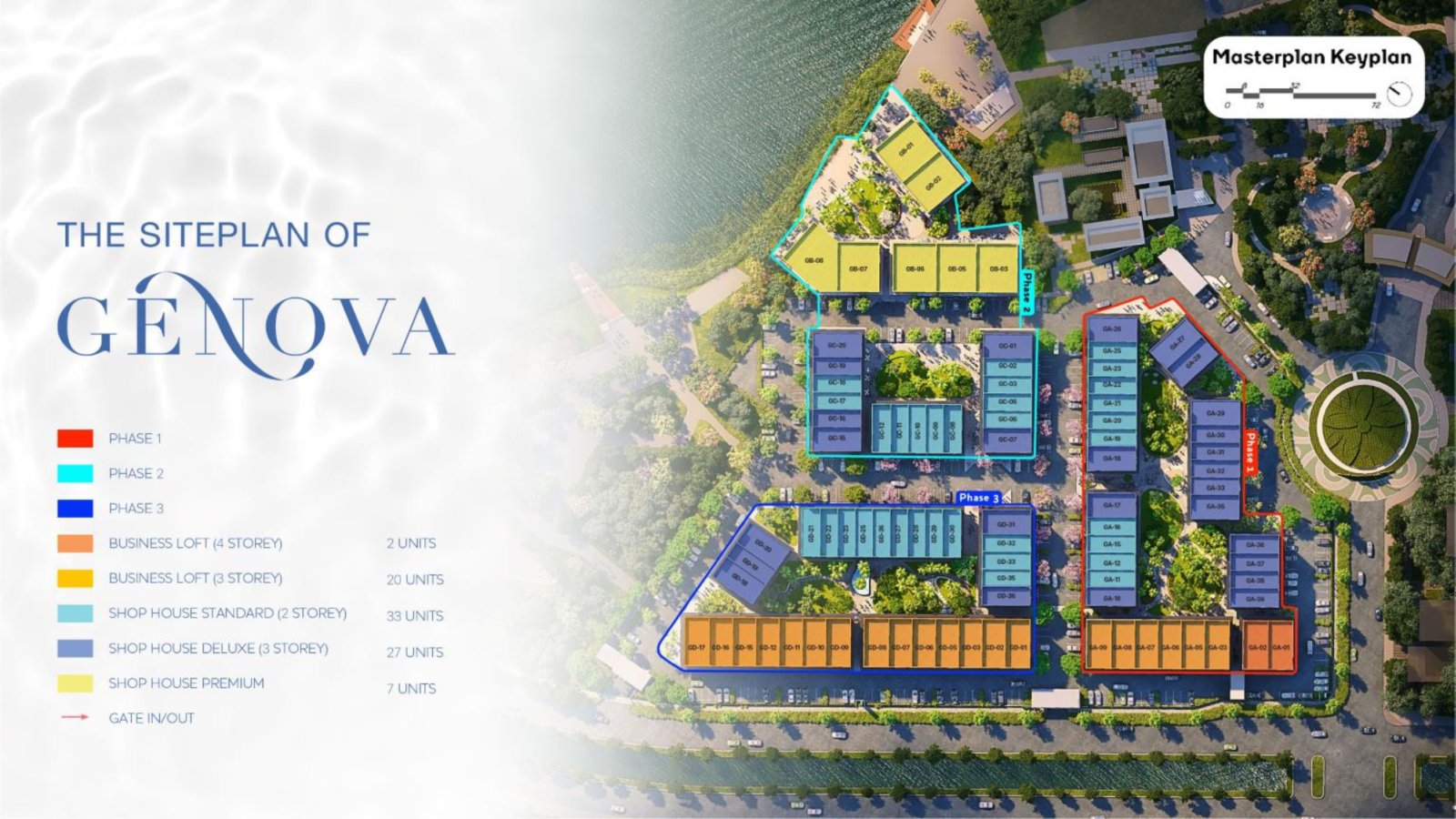 Siteplan Genova Business Park – Asya Jakarta Garden City (1)
