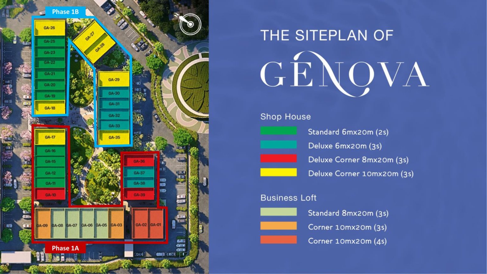 Siteplan Genova Business Park – Asya Jakarta Garden City (2)